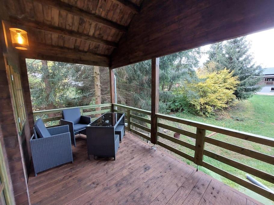 Tiny House Am Teich Daire Garnsdorf Dış mekan fotoğraf